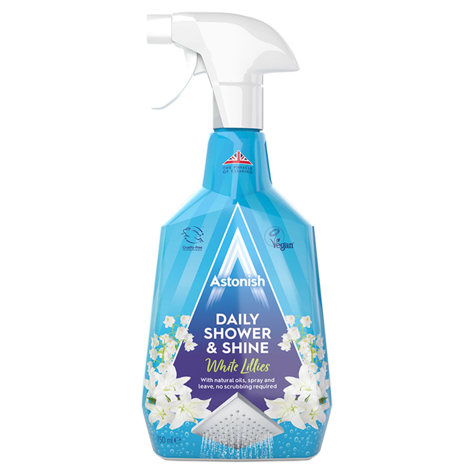 Astonish Daily Shower & Shine Cleaner White Lillies - 750ml | Affordable & Durable - Product Image Astonish Daily Shower & Shine Cleaner White Lillies - 750ml | Affordable & Durable - Product Image